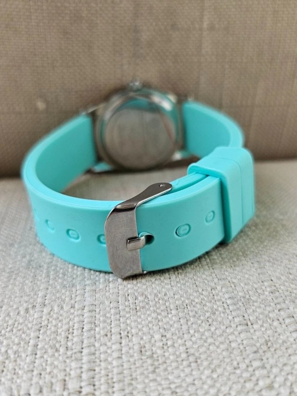 Vintage One Direction Wristwatch Blue Tone Rubber Strap Quartz Analog Watch - Picture 7 of 11